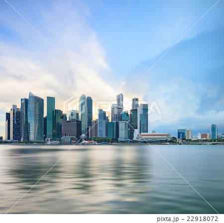 View of central Singapore skyline View of central Singapore skyline 22918072