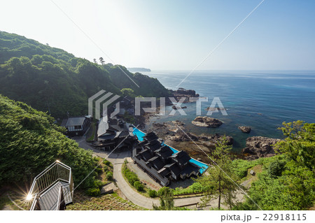 空中展望台スカイバードからの眺望の写真素材