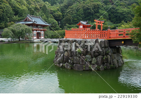 【西国三十三所】第二十三番 勝尾寺の弁天池と弁才天社 大阪府箕面市 【西国三十三所】第二十三番 勝尾寺の弁天池と弁才天社 大阪府箕面市 22919330