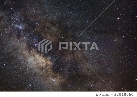 Close-up of Milky Way,Long exposure photograph 22919660