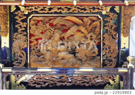 信州 松本の文化財 須々岐水神社の舞台 湯の原町の舞台の彫刻 立川流彫刻の舞台(山車)は長野県宝 信州 松本の文化財 須々岐水神社の舞台 湯の原町の舞台の彫刻 立川流彫刻の舞台(山車)は長野県宝 22919903