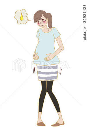 妊婦(尿漏れ) 妊婦(尿漏れ) 22921423