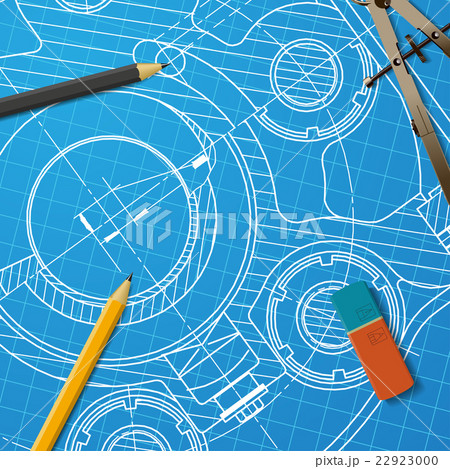 Engineer or architect illustration 22923000