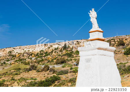 Statue of St. Mary at Ramla Bay 22923350