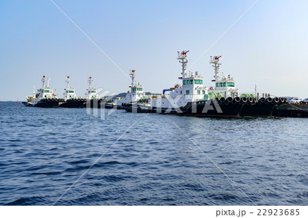 横須賀新港　タグボート 22923685