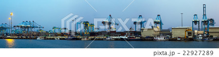 Panorama of Industrial port of Algeciras Panorama of Industrial port of Algeciras 22927289