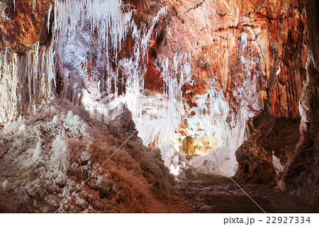 cave with natural salty stalactites cave with natural salty stalactites 22927334