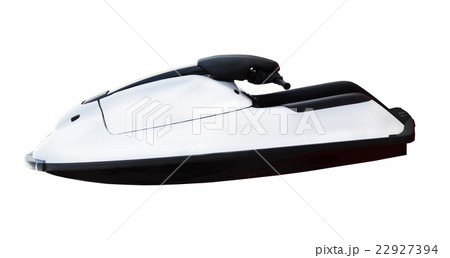 Motor boat isolated on white background Motor boat isolated on white background 22927394