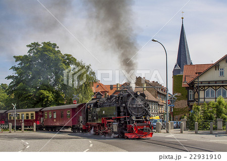 ドイツ ハルツ狭軌鉄道の写真素材