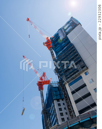 建設中のビル 22932306