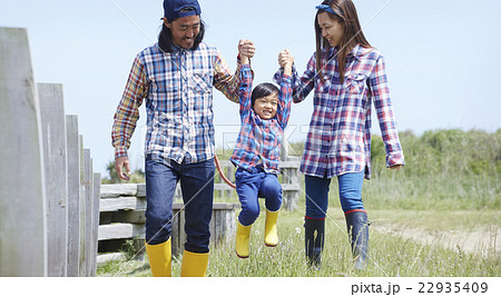 親子　牧場体験 22935409