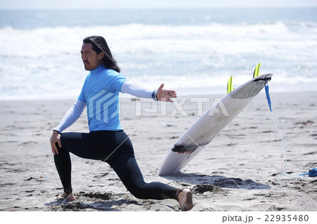 サーファー　ポートレート 22935480