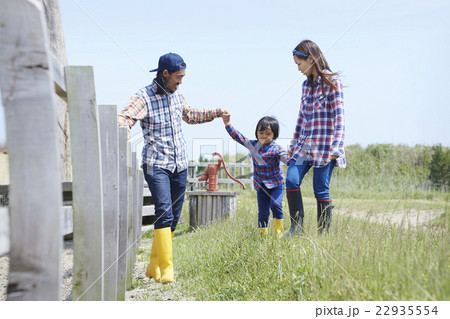 親子 牧場体験 親子 牧場体験 22935554