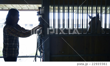 男性　馬　飼育 22935561