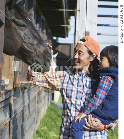 男性　馬　飼育 22935658