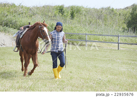 男性　馬 22935676