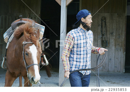 男性　馬 22935853