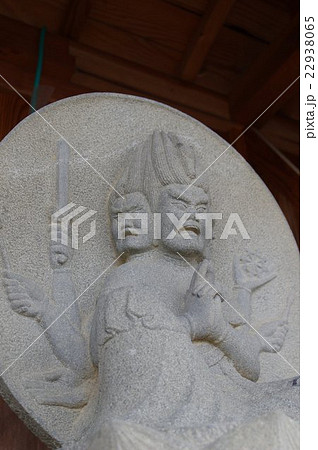 信州の文化財　名工　守屋貞治の石仏　馬頭観音像（伊那市高遠建福寺　西国三十三ヶ所観音） 22938065