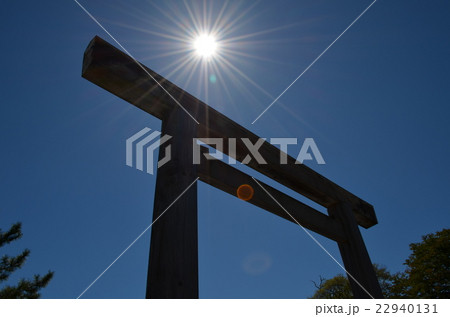 伊勢神宮　内宮　鳥居 22940131