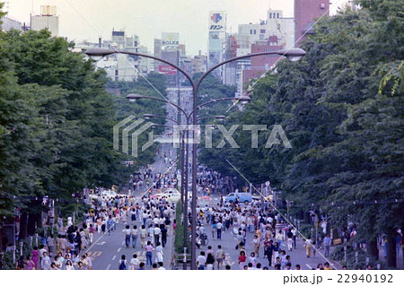 1980年の原宿・表参道 1980年の原宿・表参道 22940192