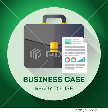 Idea - Ready to use Business case icon. Flat 22940322