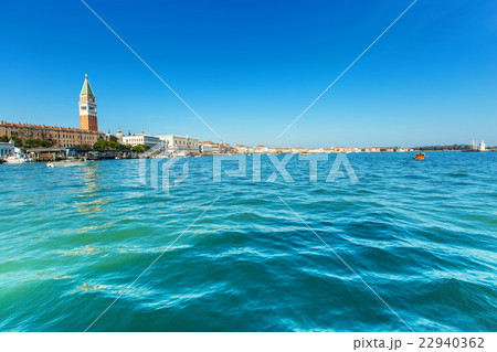 View of the Campanile in San marco's square View of the Campanile in San marco's square 22940362