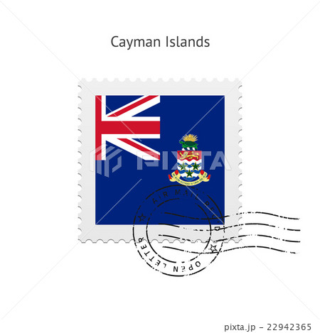 Cayman Islands Flag Postage Stamp. 22942365