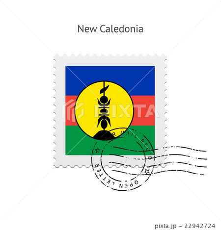New Caledonia Flag Postage Stamp. 22942724