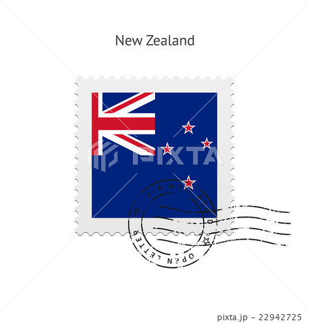 New Zealand Flag Postage Stamp. 22942725