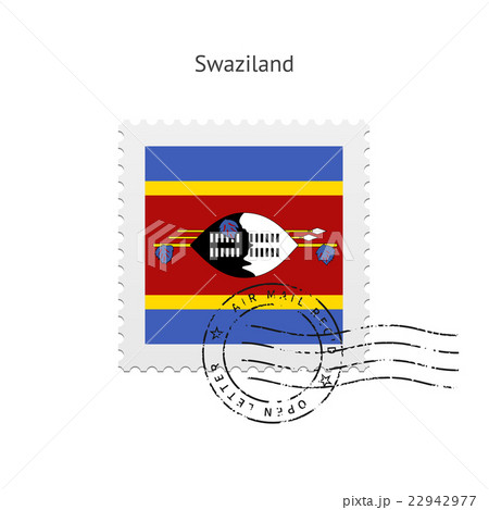 Swaziland Flag Postage Stamp. 22942977