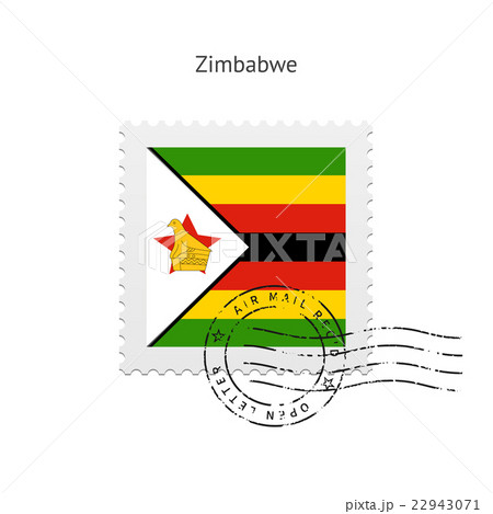 Zimbabwe Flag Postage Stamp. 22943071