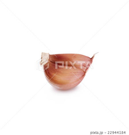 Fresh garlic isolated on white background 22944184