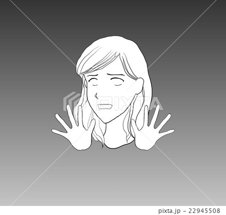 制止する女性 22945508