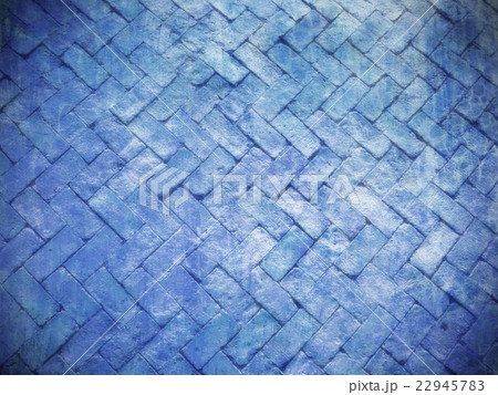 Abstract blur of blue brick wall for background Abstract blur of blue brick wall for background 22945783