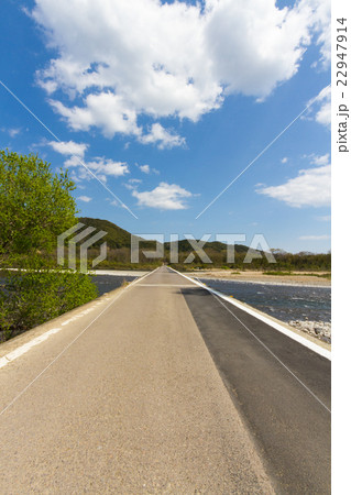 高知県四万十市　佐田（今成）沈下橋 22947914