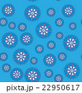 Vector seamless pattern with cornflower on color 22950617