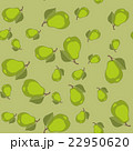 Seamless pattern with cartoon pears. Fruits 22950620