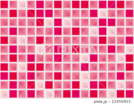 ピンクのタイルの背景素材のイラスト素材