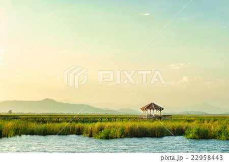 View of pavilions from Sam Roi Yod National park 22958443