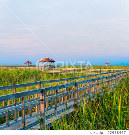 View of pavilions from Sam Roi Yod National park 22958447
