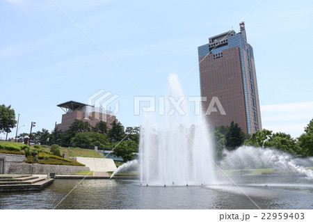 群馬県庁と前橋公園 群馬県庁と前橋公園 22959403