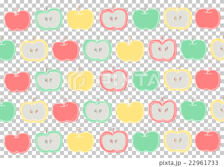 Apples illustration background White back Apples illustration background White back 22961733
