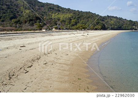 宮島包が浦の砂浜 宮島包が浦の砂浜 22962030