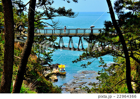 金沢・能登金剛・巌門・ 幸せのがんもん橋（４） 22964366