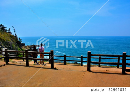 能登金剛・ヤセの断崖・展望台の眺め（３） 22965835