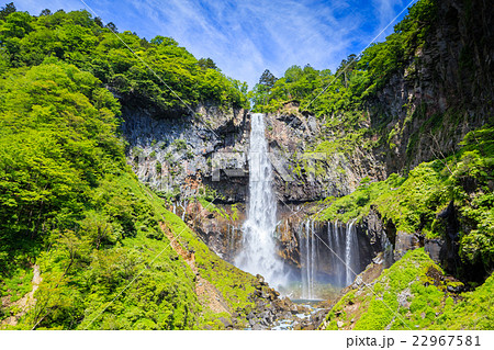 日光　春の華厳の滝 22967581