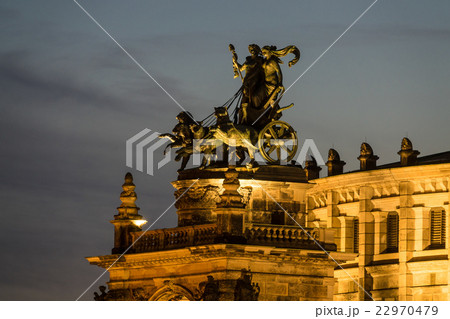 Quadriga on the Semperoper in Dresden 22970479