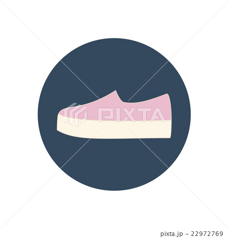 Slipon shoe illustration Slipon shoe illustration 22972769
