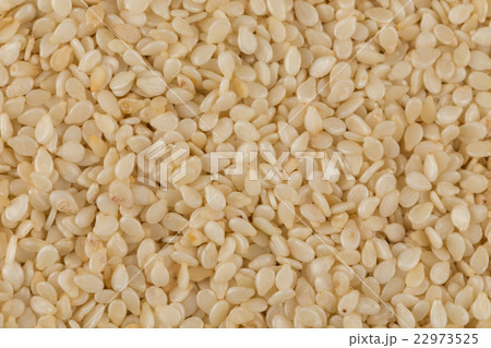 Closeup of lots of sesame seeds 22973525