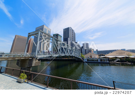 天王洲アイルとふれあい橋 天王洲アイルとふれあい橋 22974207